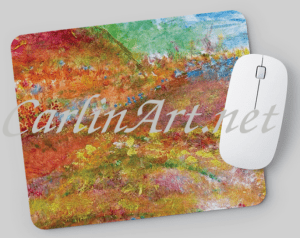 Informative image Print is "Anza Spring" from the painting by Christina Carlin
