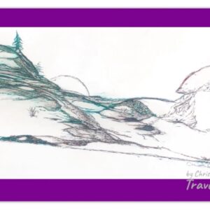 Traveling canvas print