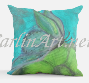 Informative image Print of acrylic painting of a Butterfly on a flower
